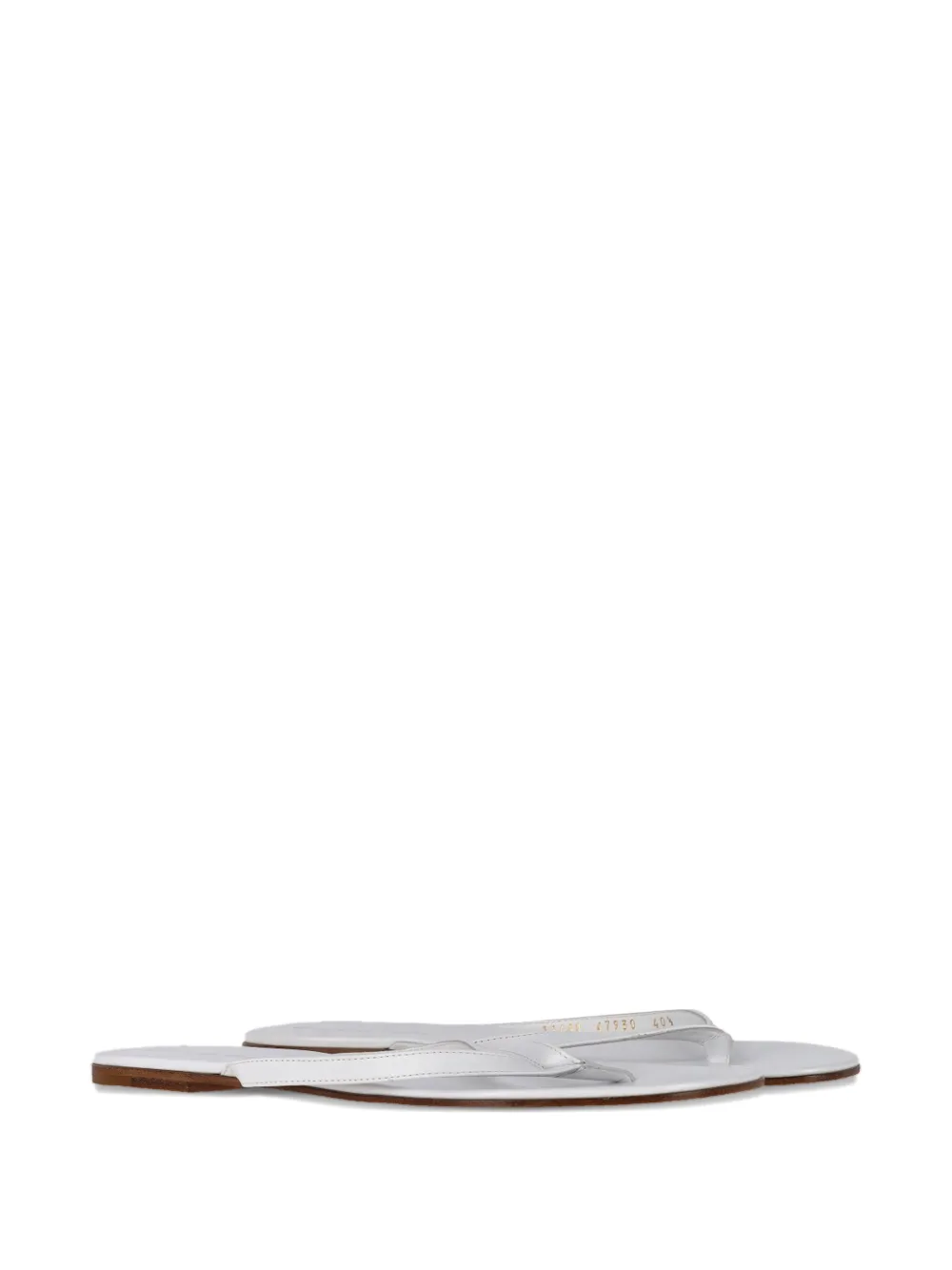 Gianvito Rossi leather strap sandals - Wit