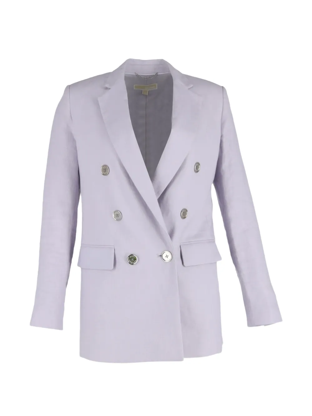 Michael Kors Vintage double-breasted linen blazer - Viola
