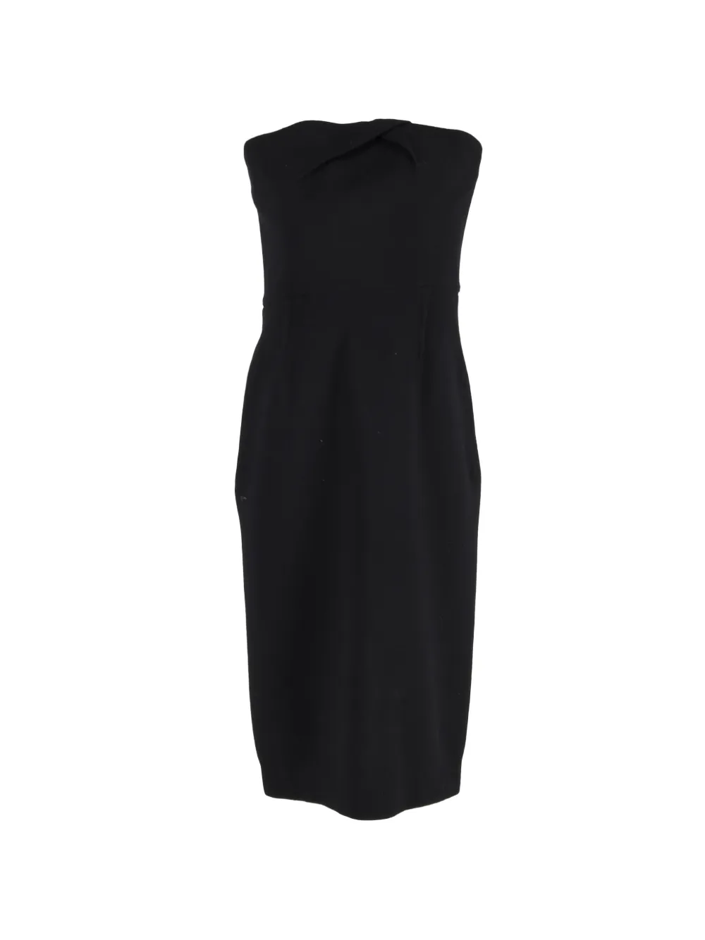 Roland Mouret strapless midi dress - Nero