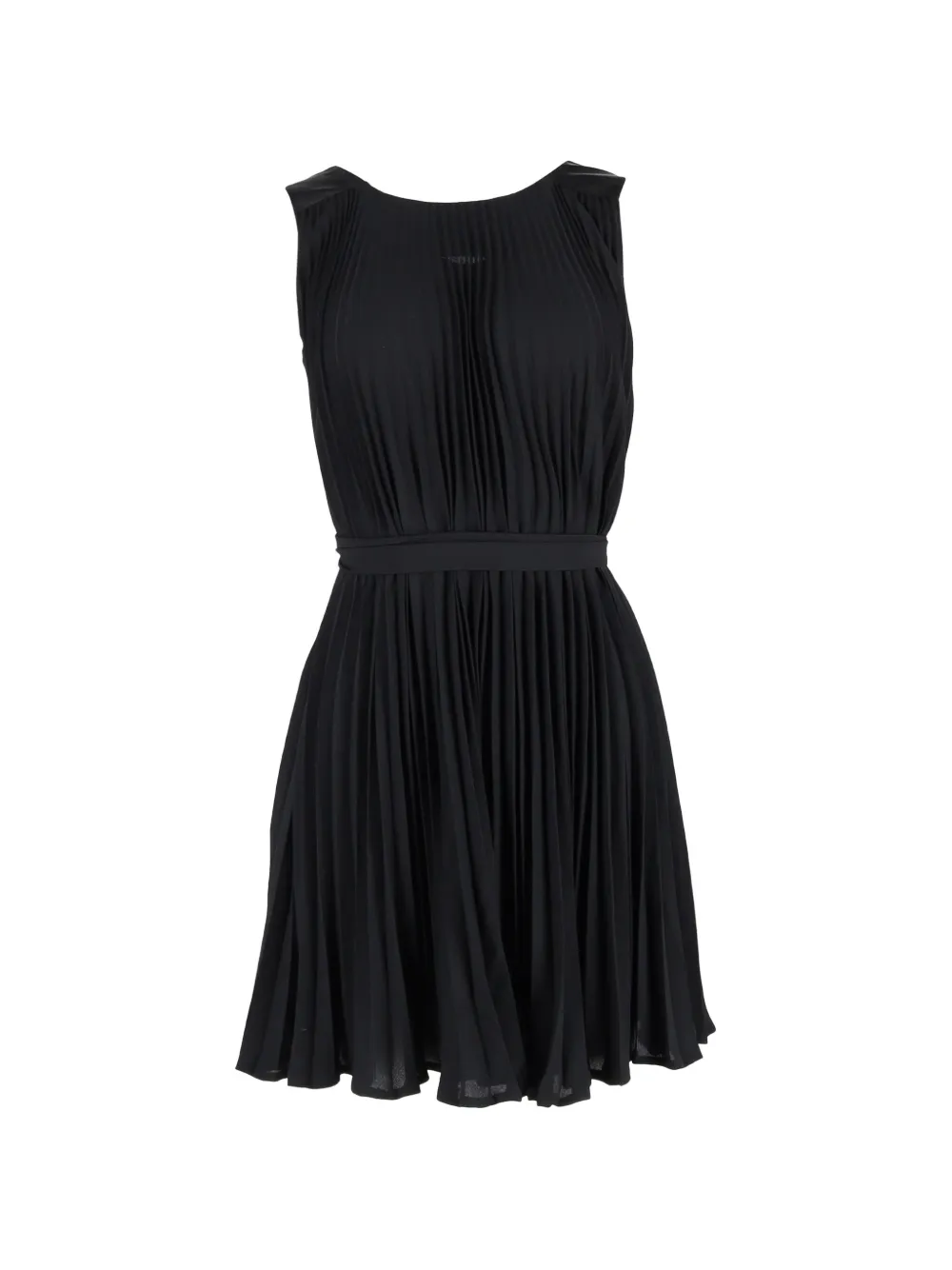 Diane Von Furstenberg Vintage pleated mini dress - Nero