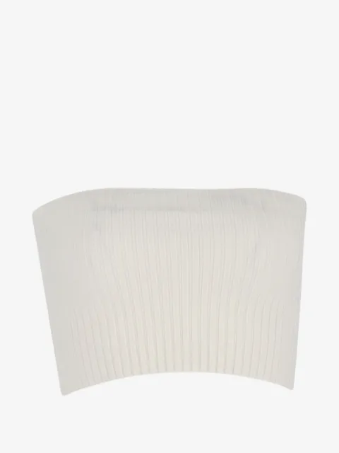 Chloé Vintage ribbed knit tube top