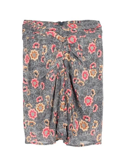Isabel Marant Vintage floral-motif skirt
