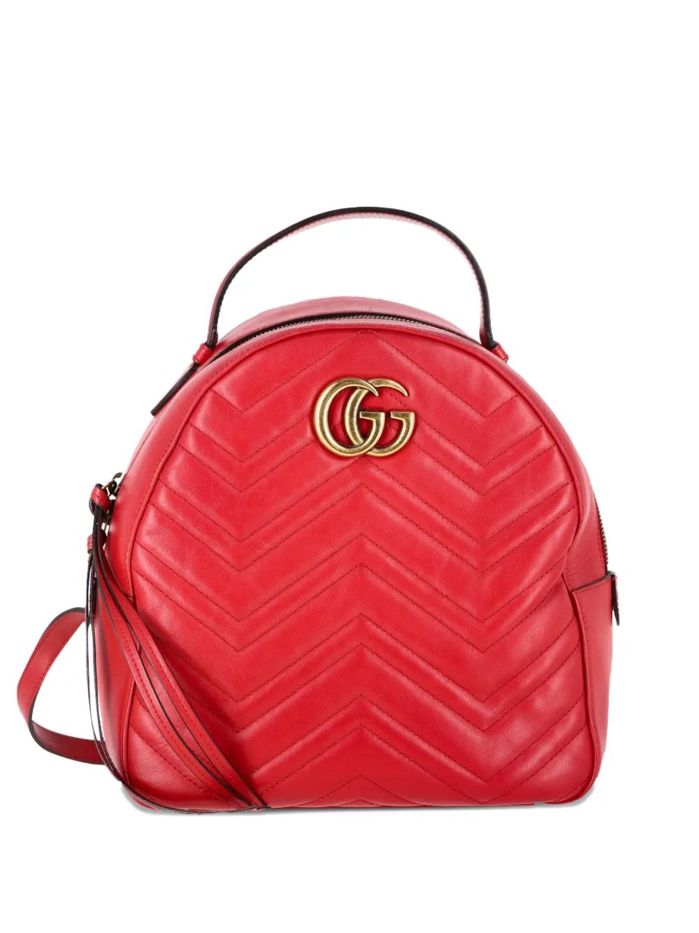 Gucci Pre-Owned quilted backpack - Rosso