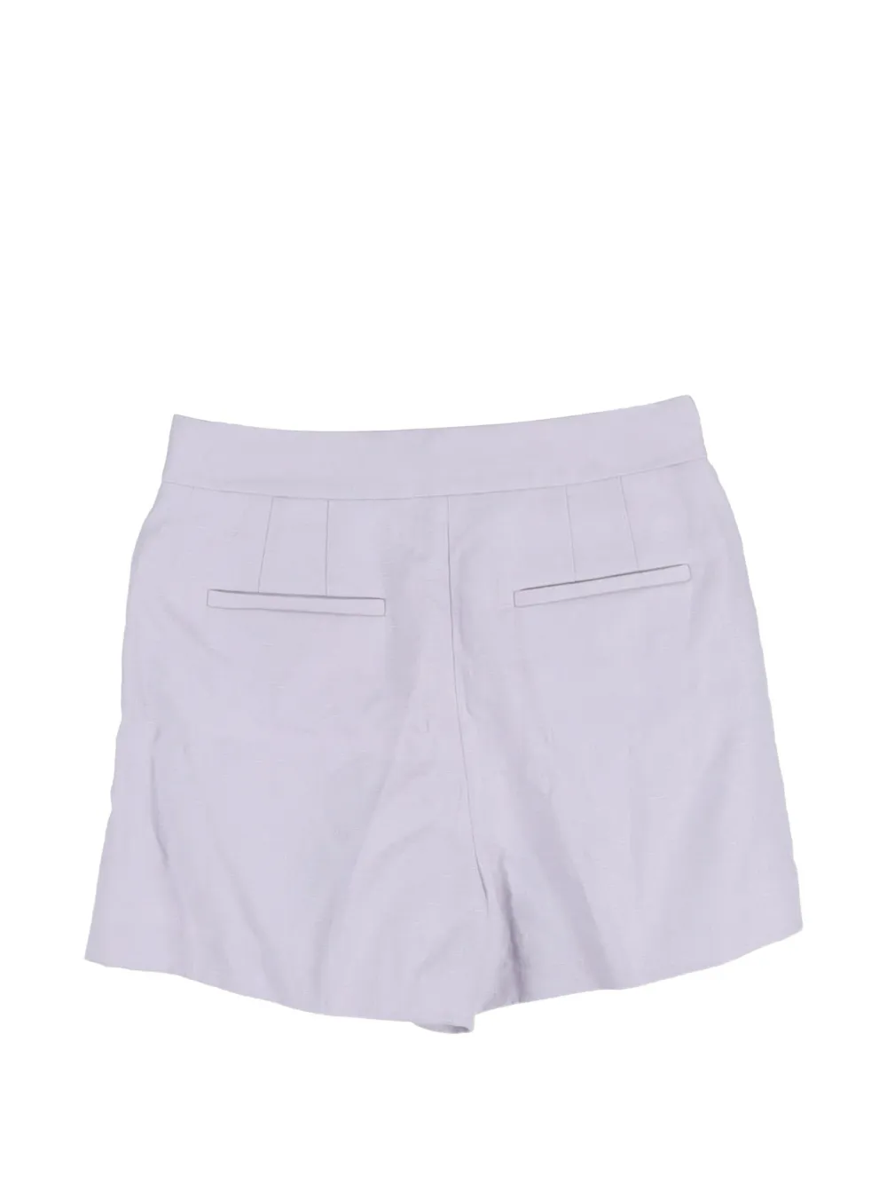 Michael Kors Vintage pleated high-rise shorts - Paars