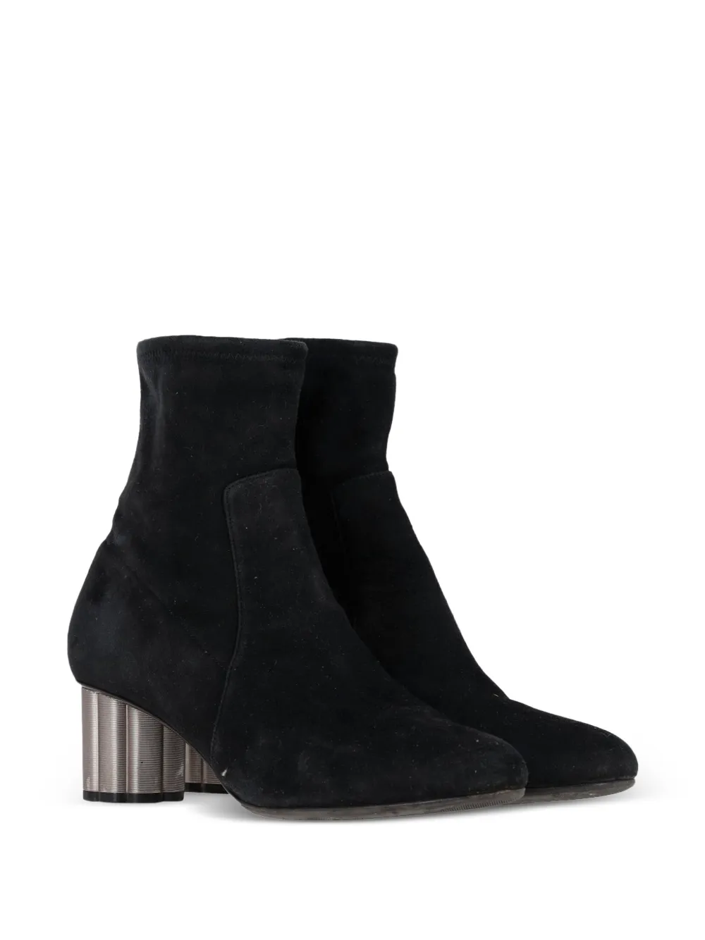 Ferragamo Pre-Owned Catania ankle boots - Zwart