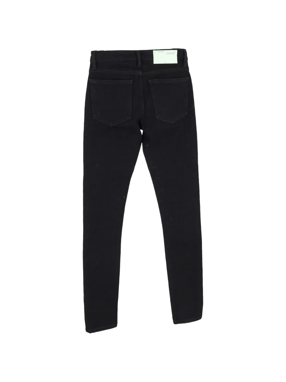 Off-White Pre-Owned slim-fit trousers - Zwart
