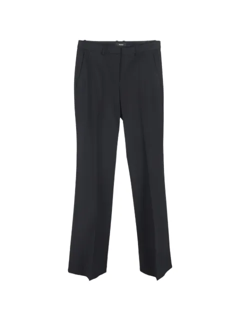 Theory wide-leg wool trousers
