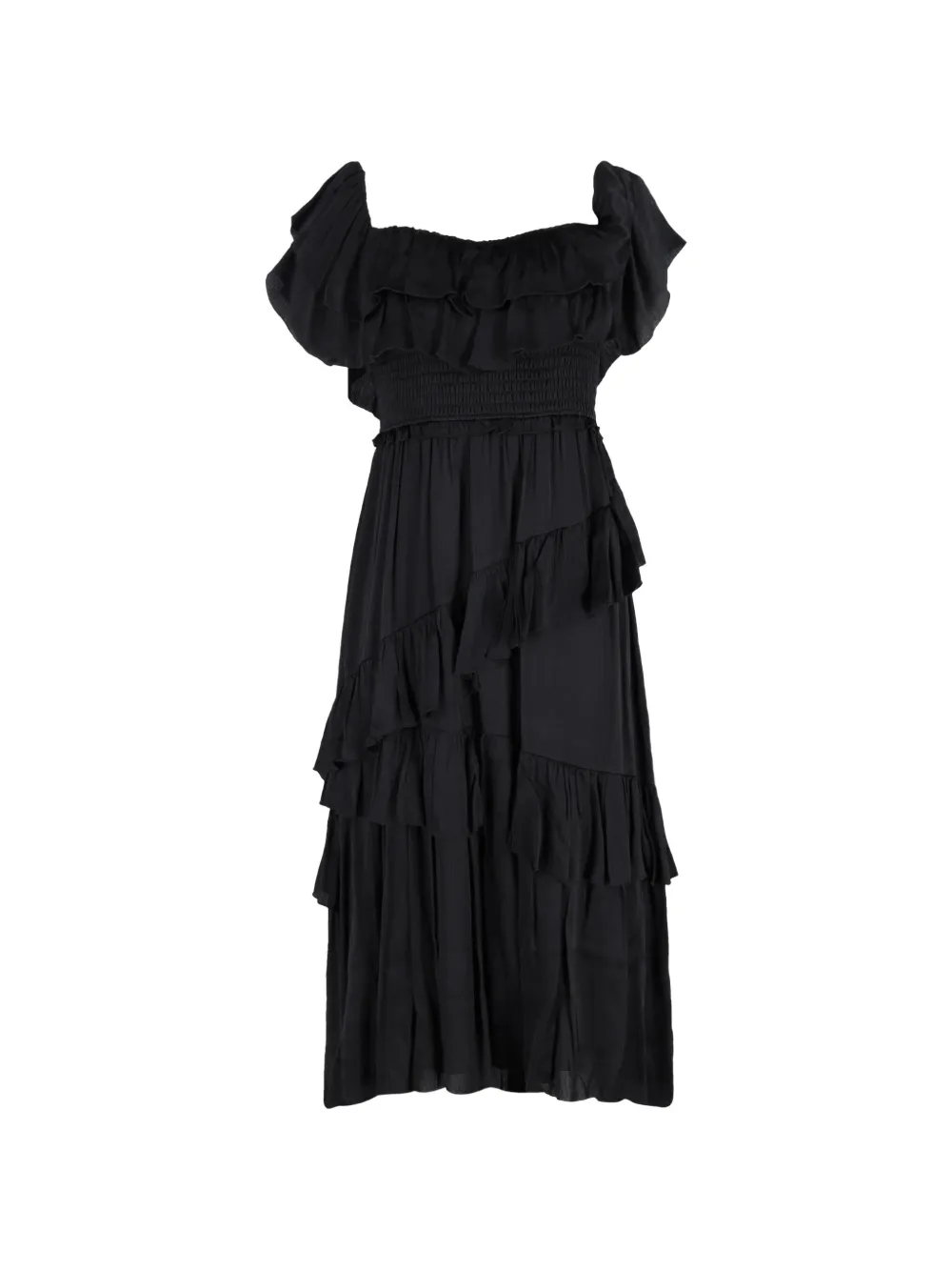 Ulla Johnson ruffled dress - Black