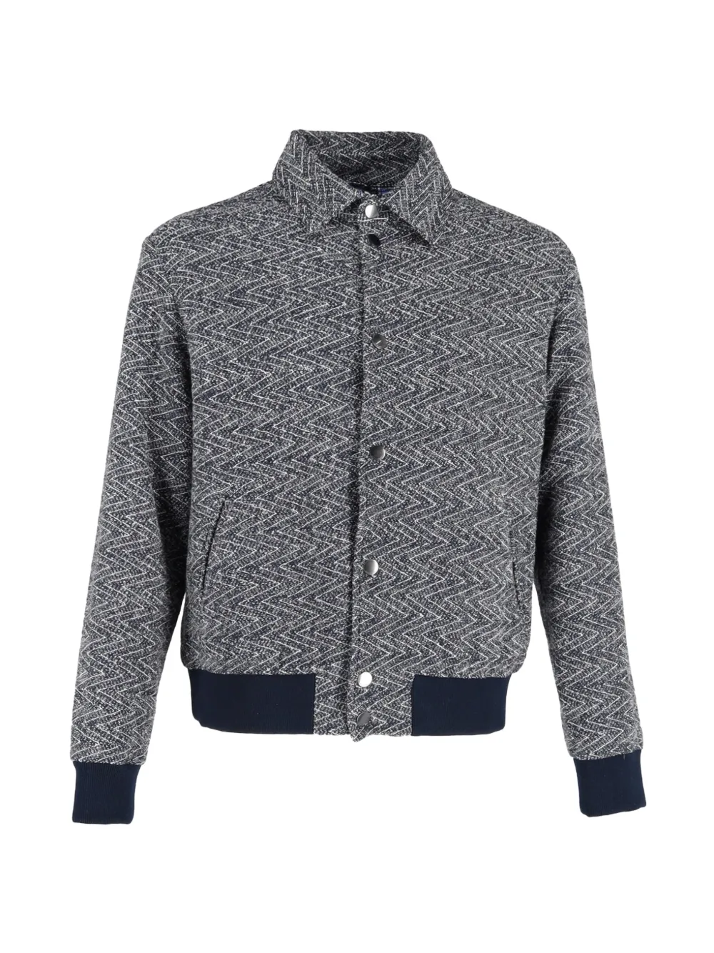 Etro Vintage textured bomber jacket - Grigio