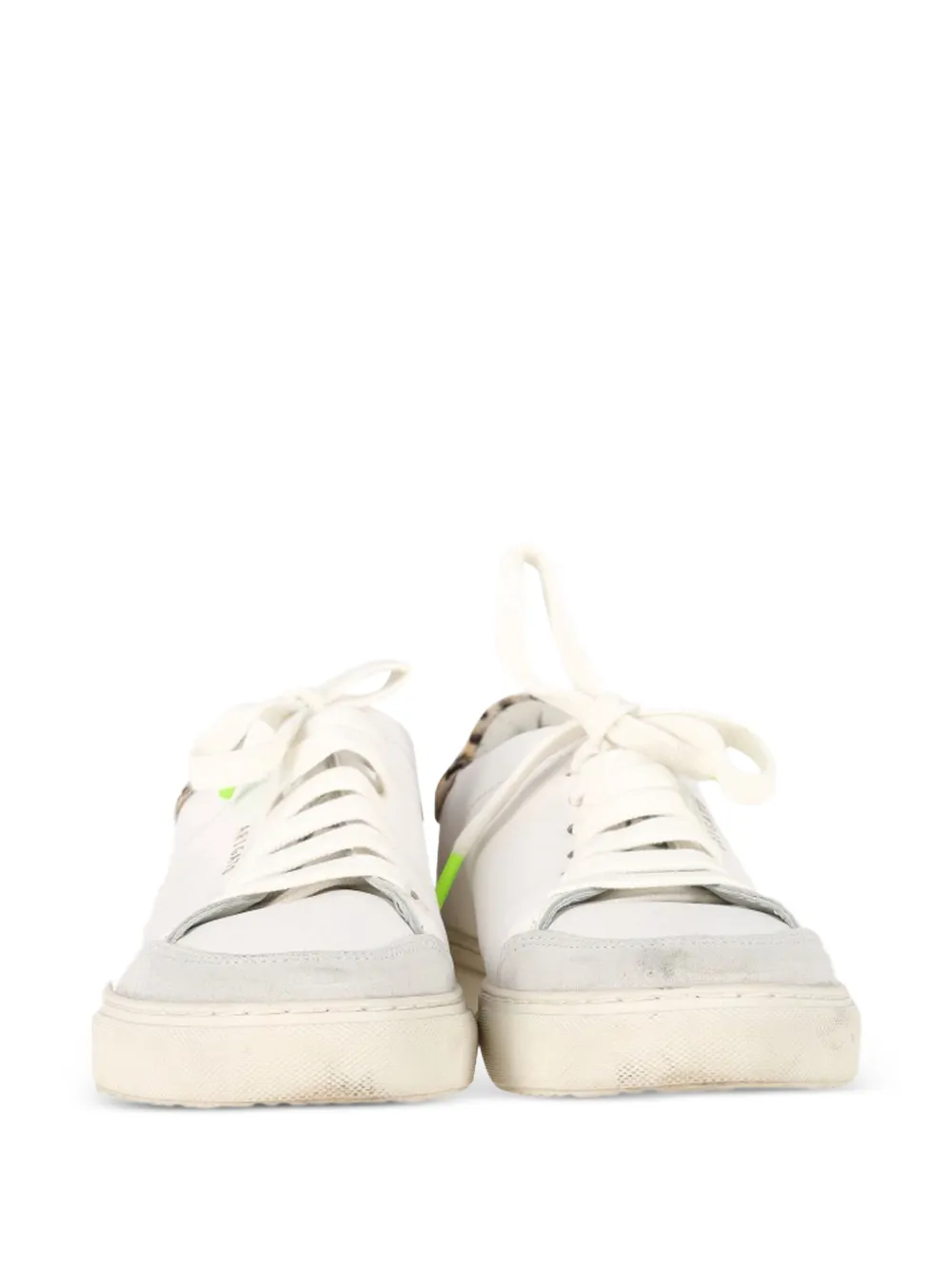 Leopard-Print Leather Sneakers