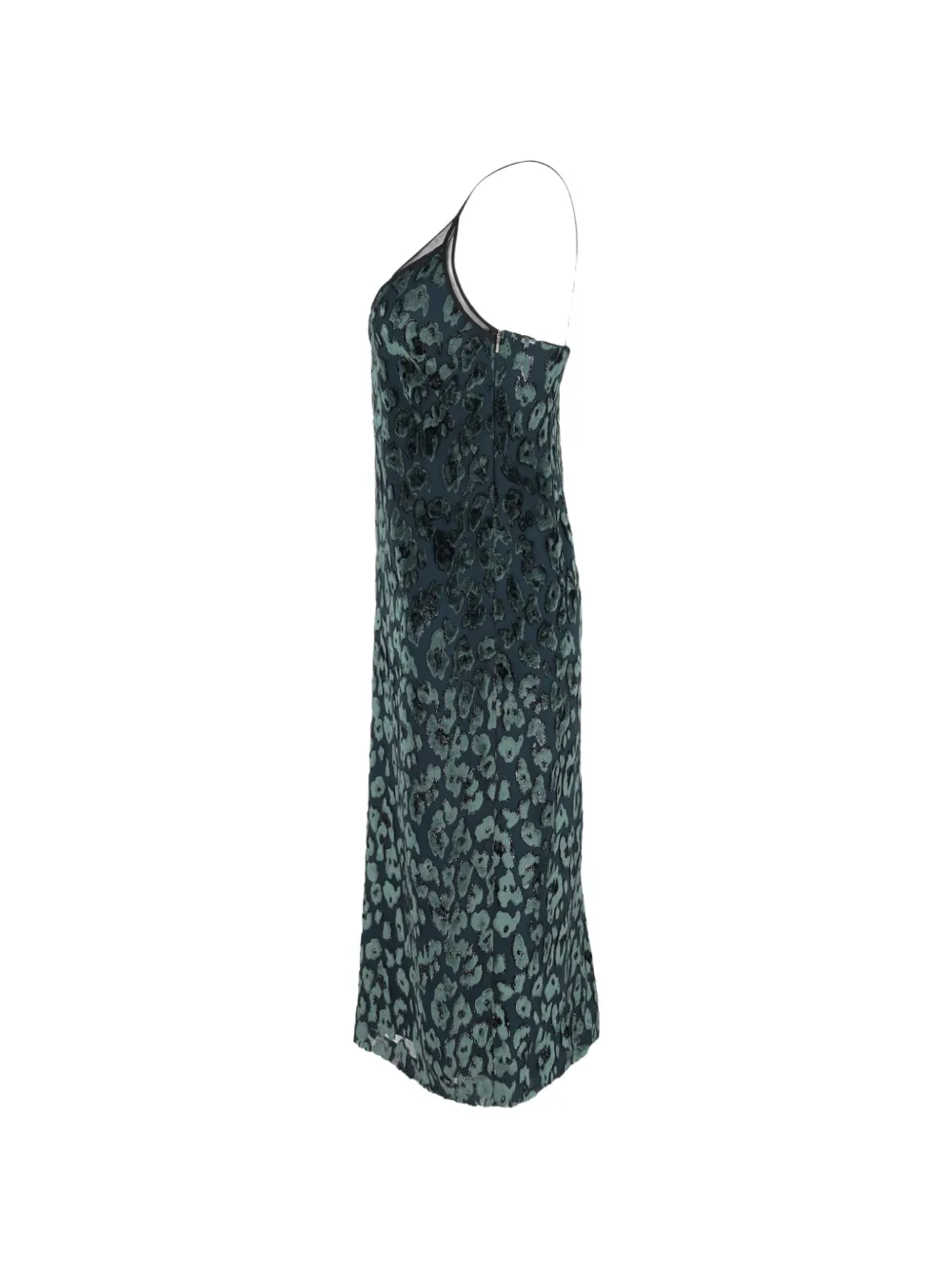 BOSS Dudania devor&eacute; dress - Groen