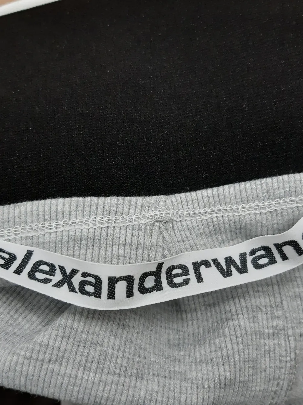 Elastic-Logo Mini Skirt
