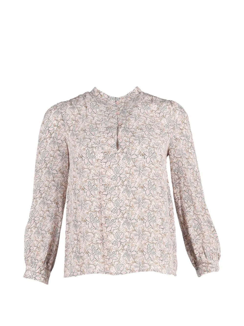 Vanessa Bruno floral-print silk blouse - Pink