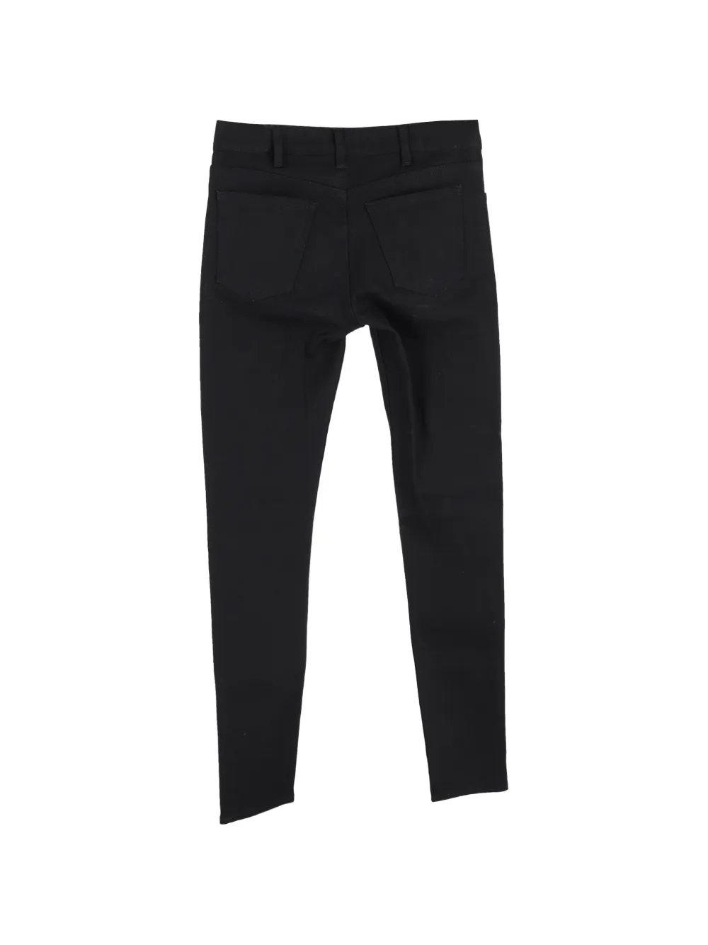 Celine Pre-Owned slim cotton jeans - Zwart