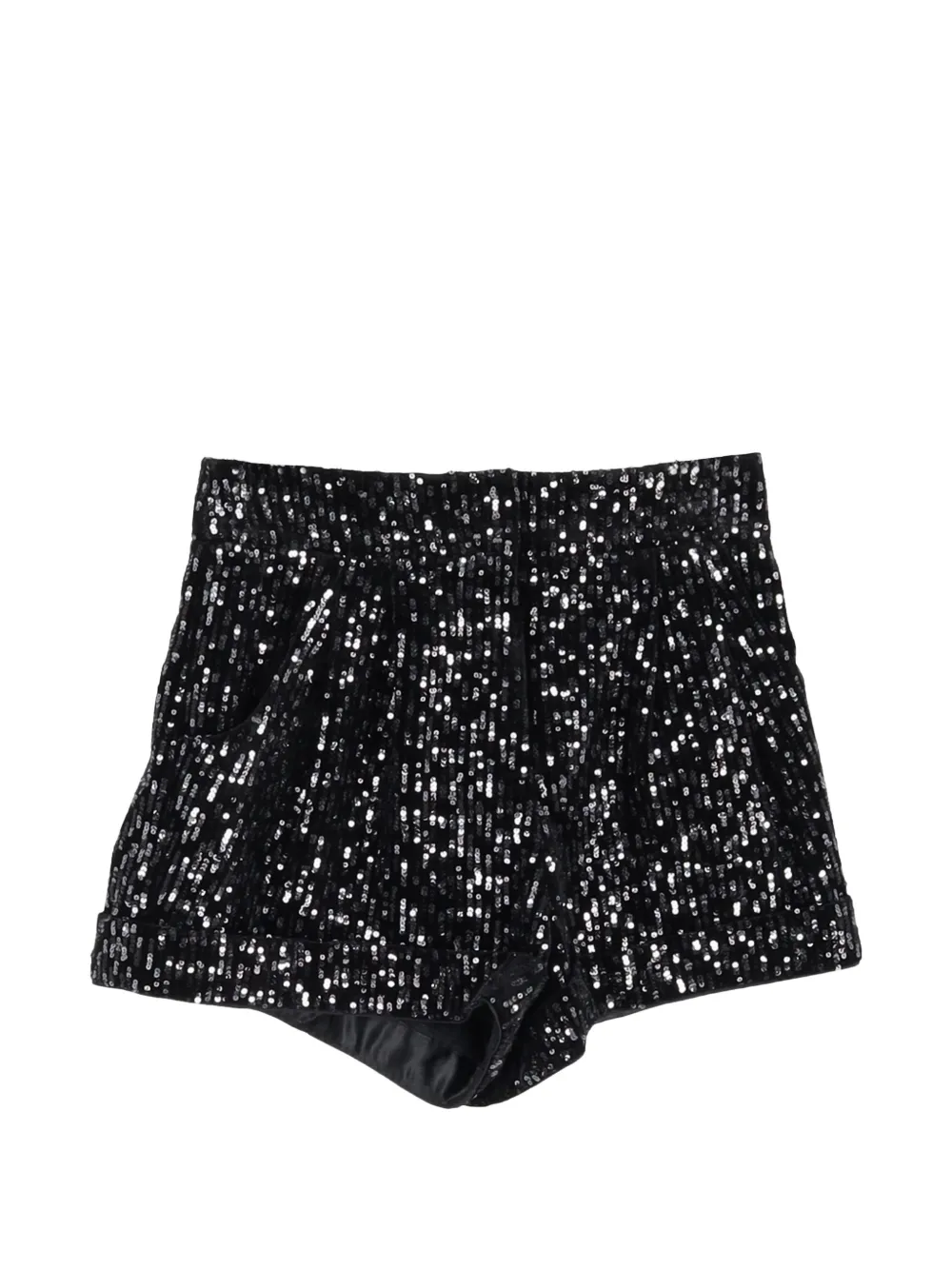 Maje sequined shorts - Nero