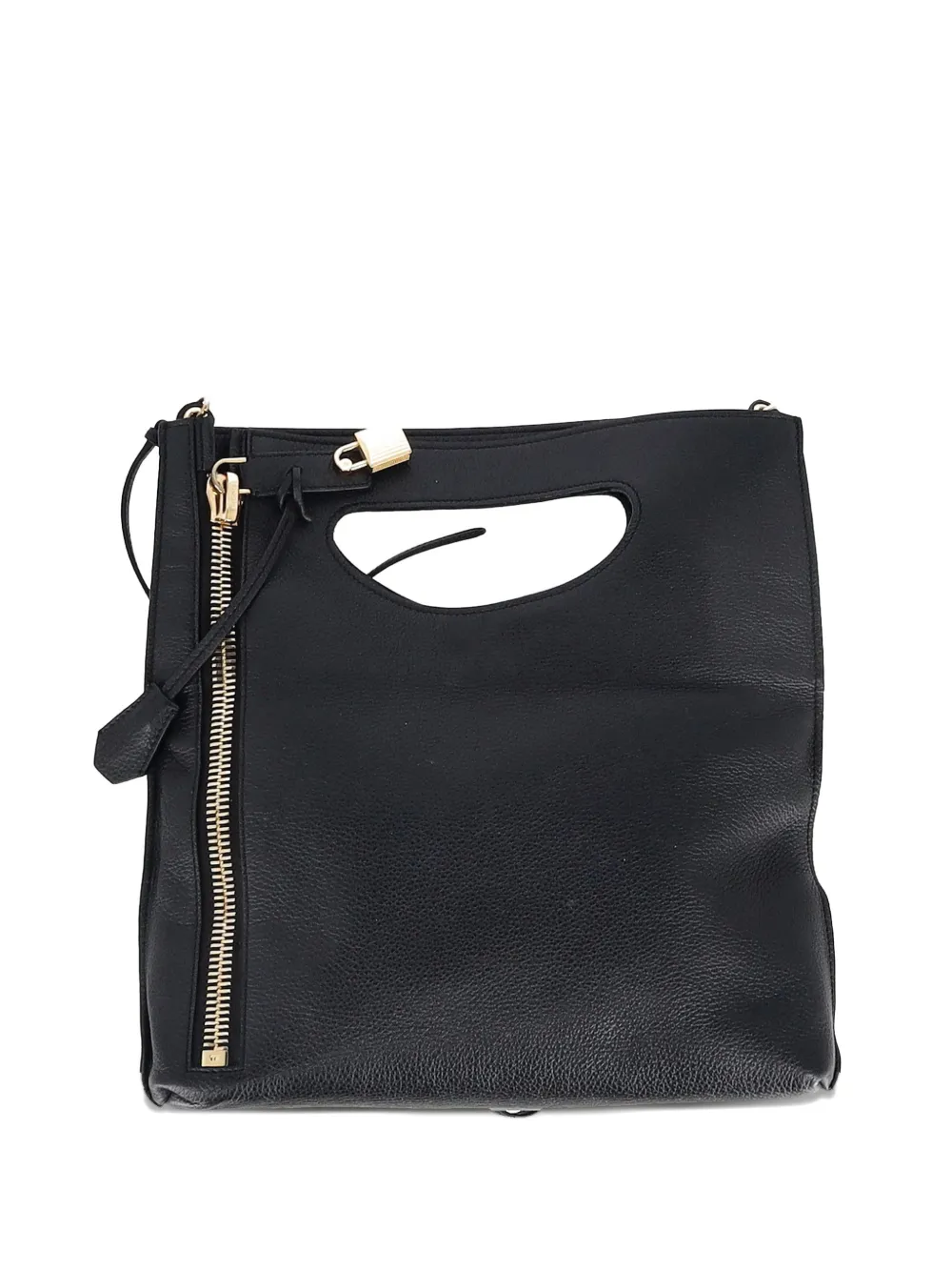 Tom Ford Vintage leather tote bag - Nero