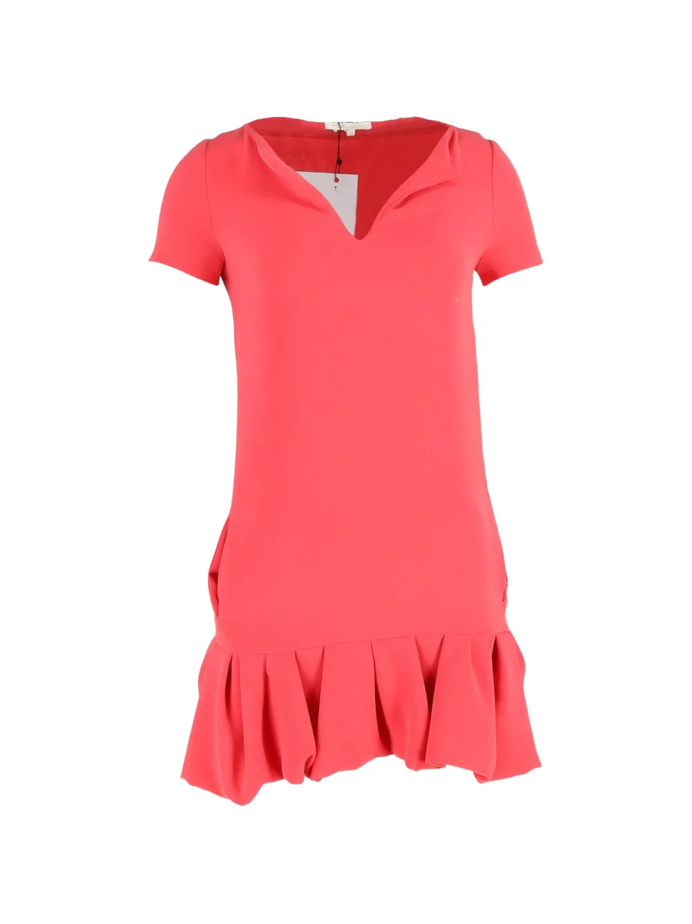Maje ruffled-detail mini dress - Rosa