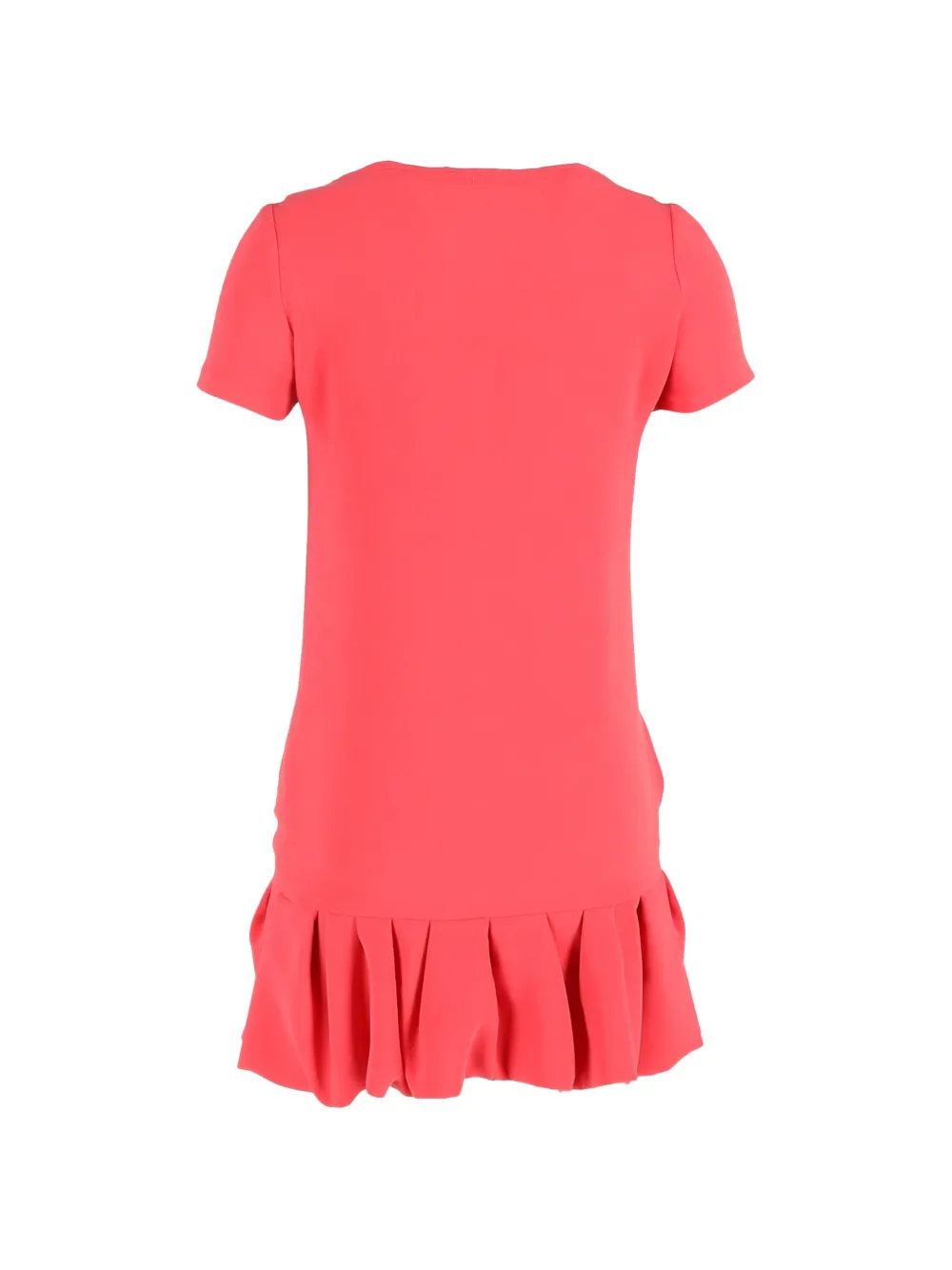 Maje ruffled-detail mini dress - Roze