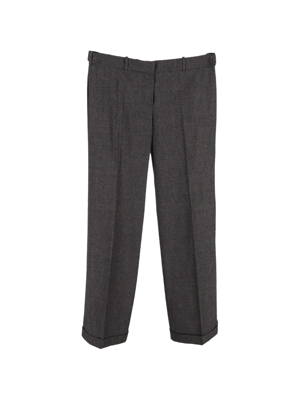Chloé Vintage straight-leg wool trousers - Grigio