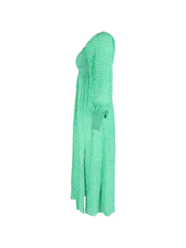 rixo green floral dress Amina Midi Dress in Green City Floral Olive main image 0