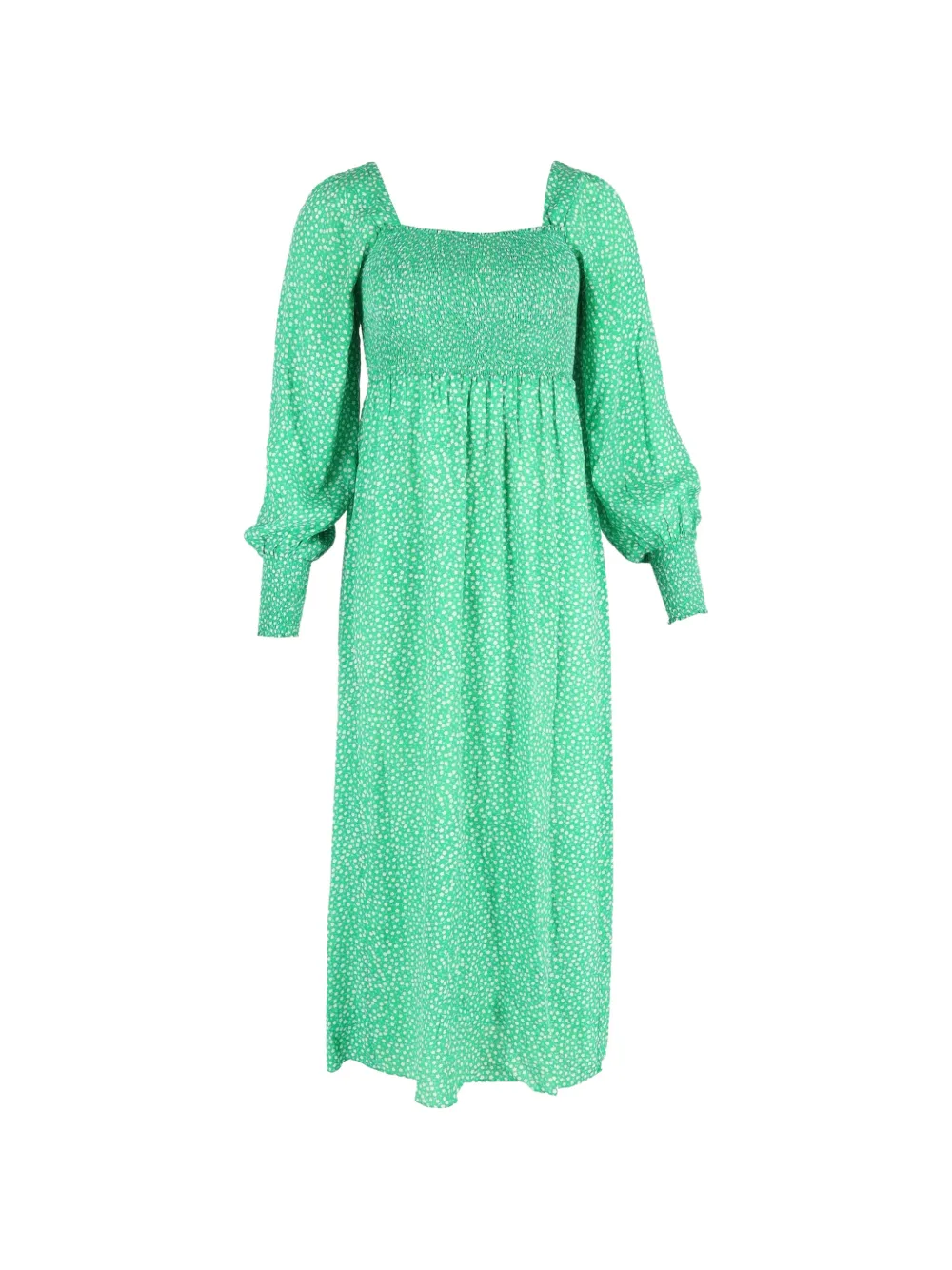 Rixo Marianne floral-print midi dress - Verde