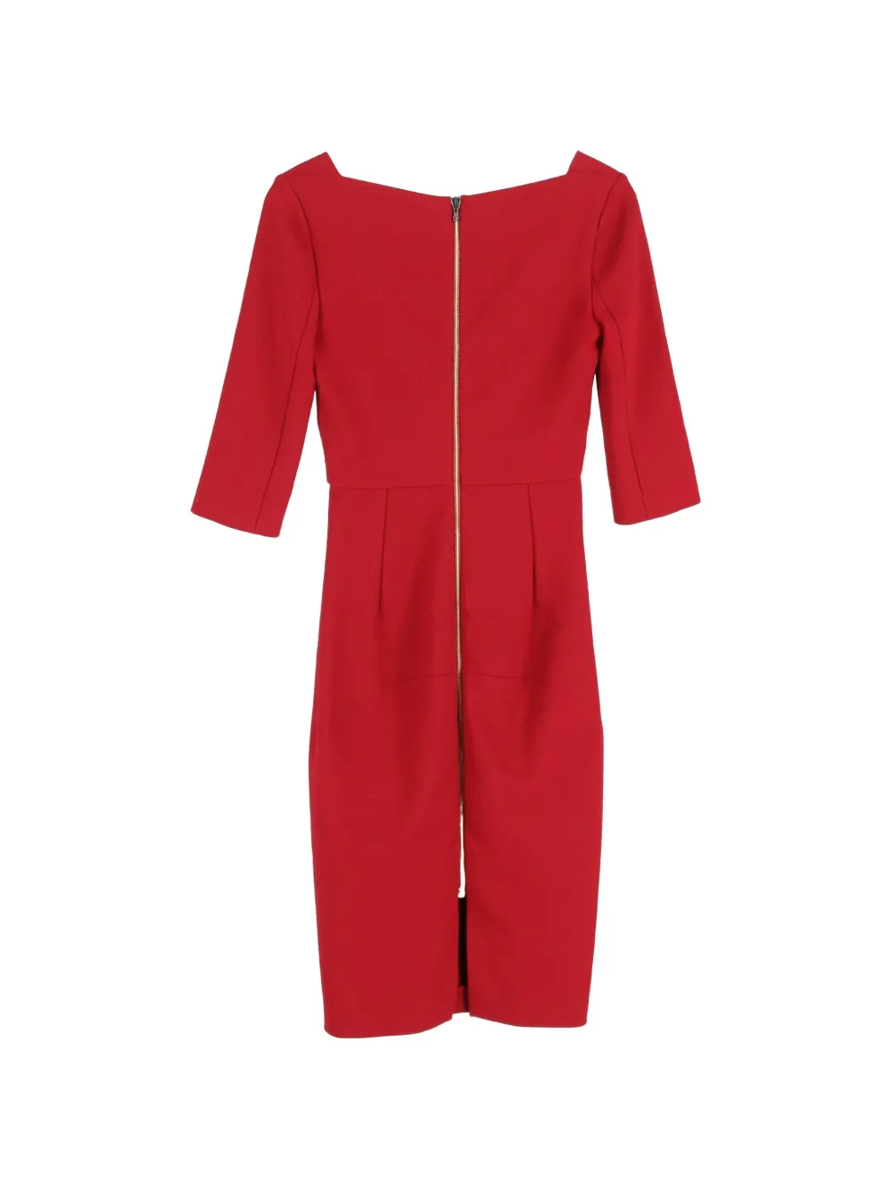 Roland Mouret crepe midi dress - Rood