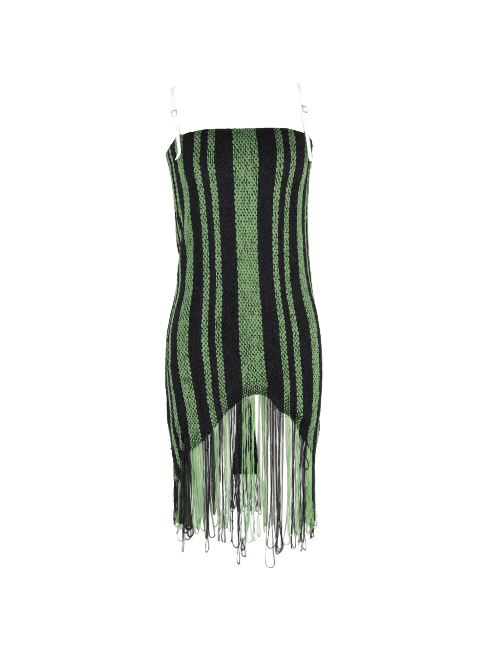 JW Anderson knitted fringe dress - Nero