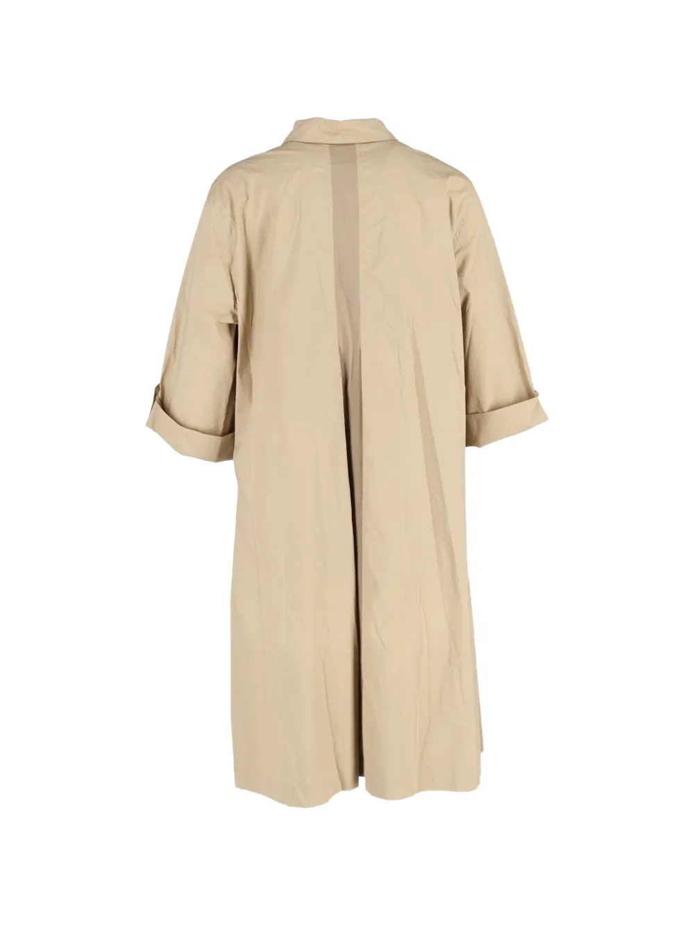 Escada Pre-Owned buttoned midi shirt dress - Beige