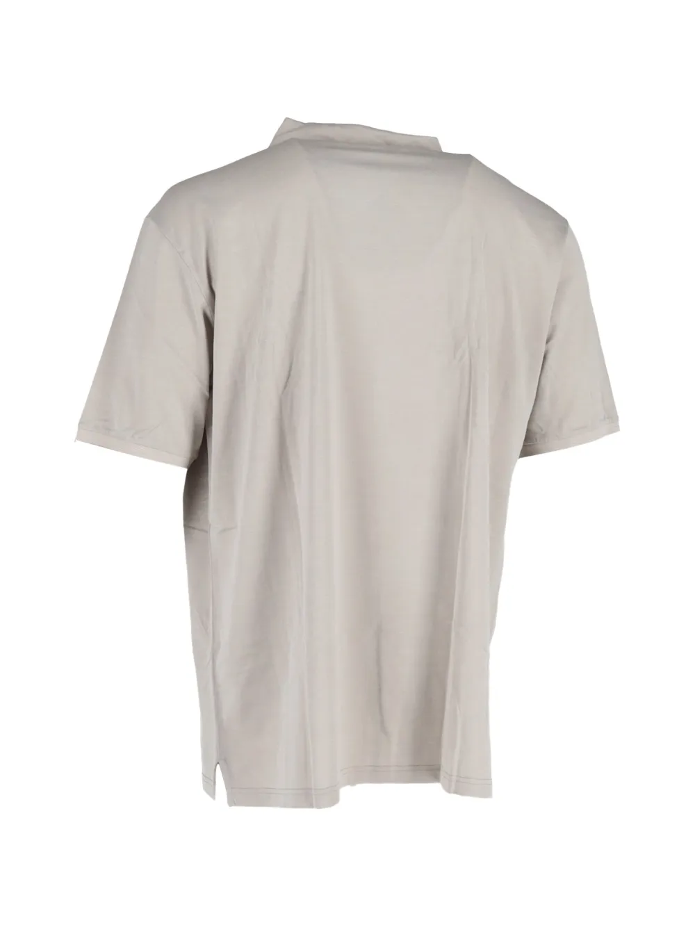 Chest-Pocket Short-Sleeve Polo Shirt