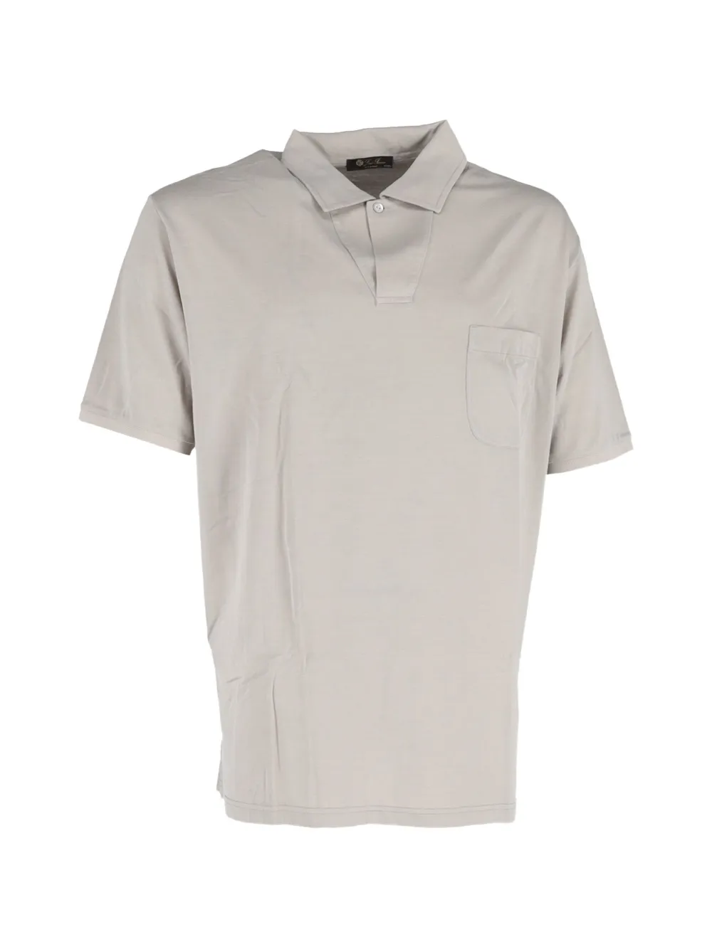Loro Piana Pre-Owned chest-pocket short-sleeve polo shirt - Grigio