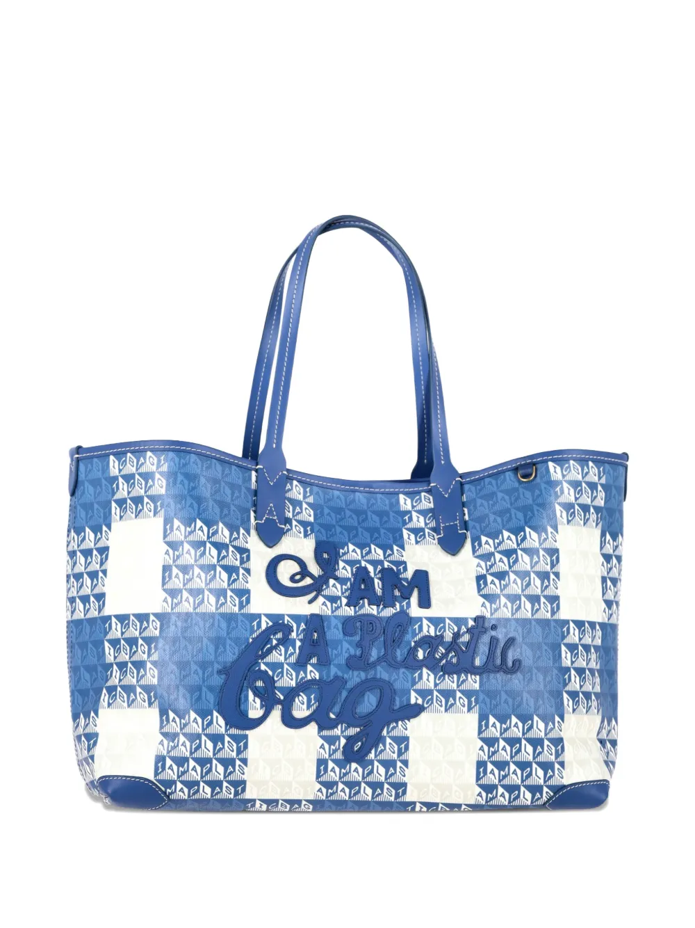 Anya Hindmarch I Am A Plastic Bag tote bag - Blu