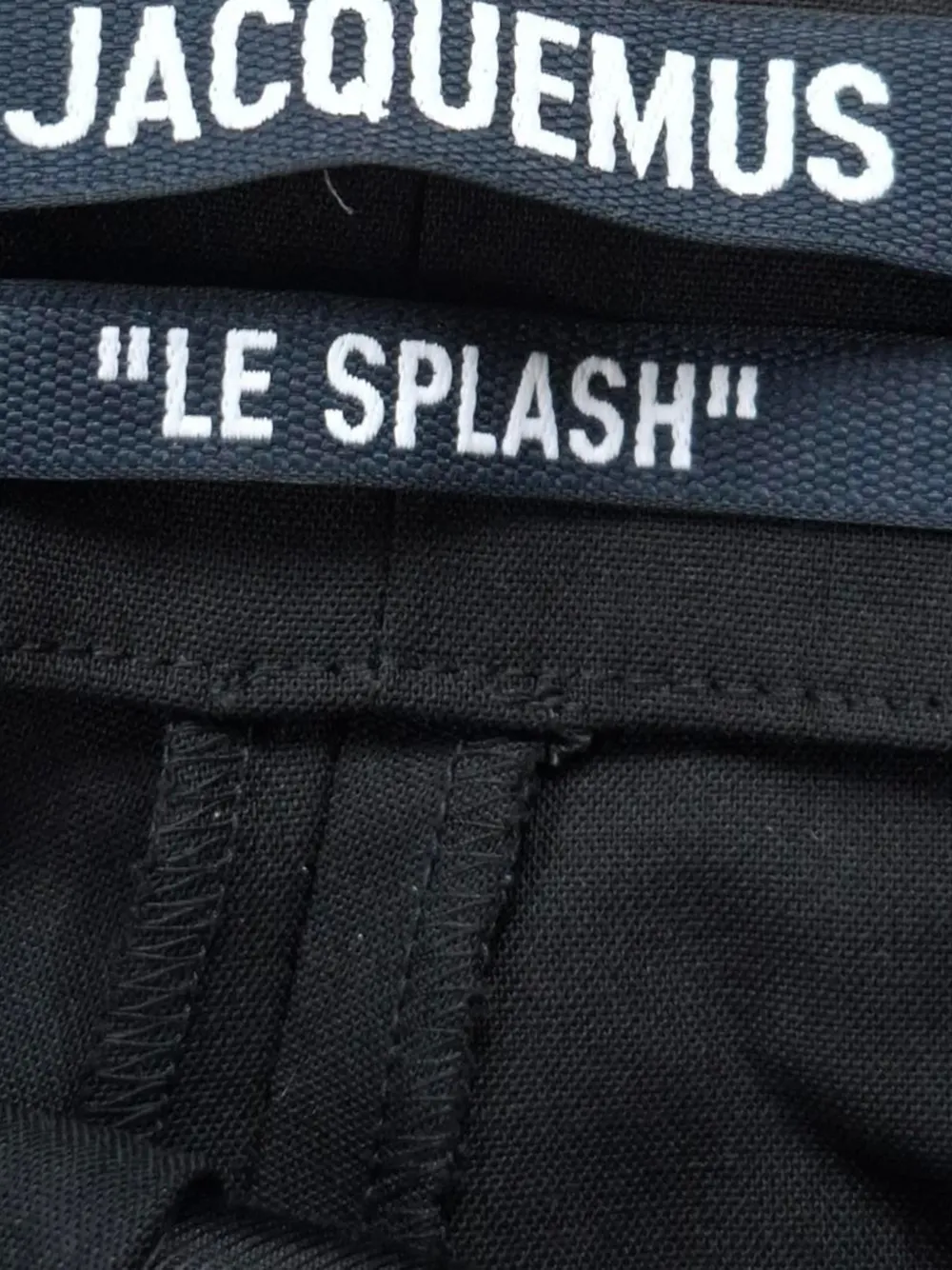 Le Splash Straight-Leg Trousers