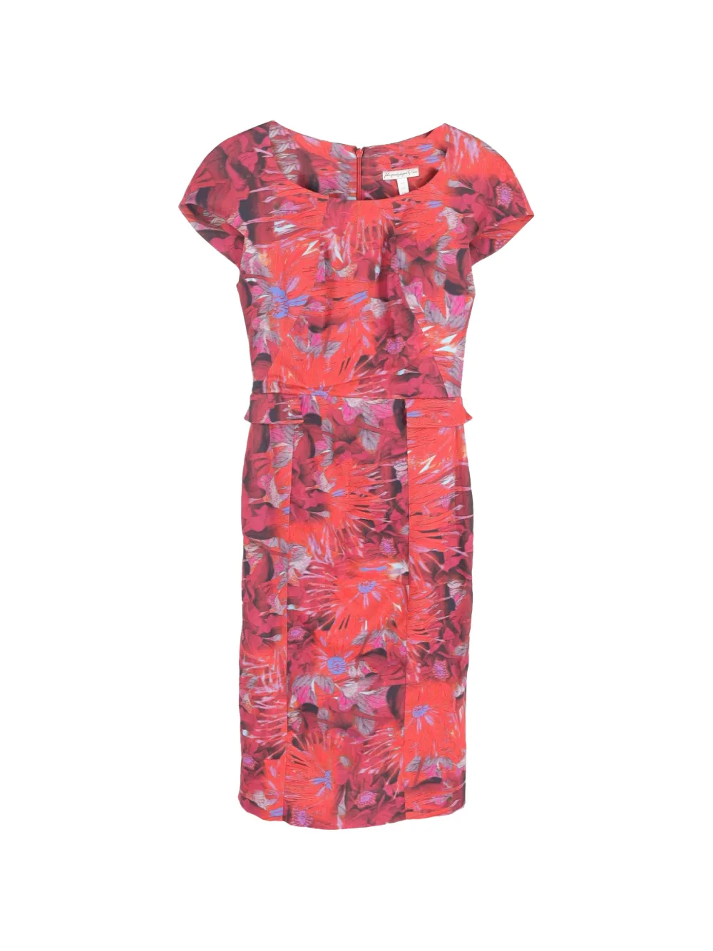 ERDEM floral-print dress - Rosso
