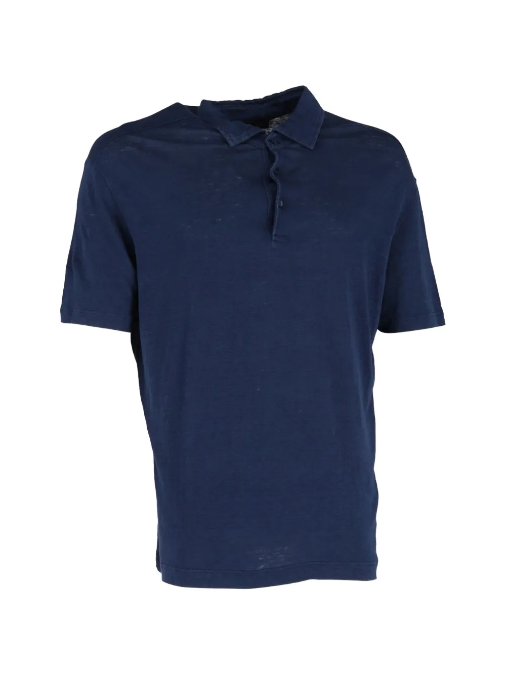Loro Piana Pre-Owned button-fastening polo shirt - Blu