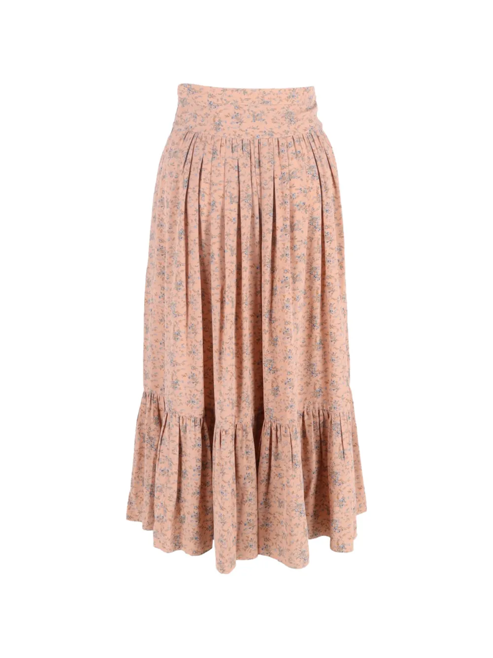 Celine Pre-Owned Prairie printed midi skirt - Roze