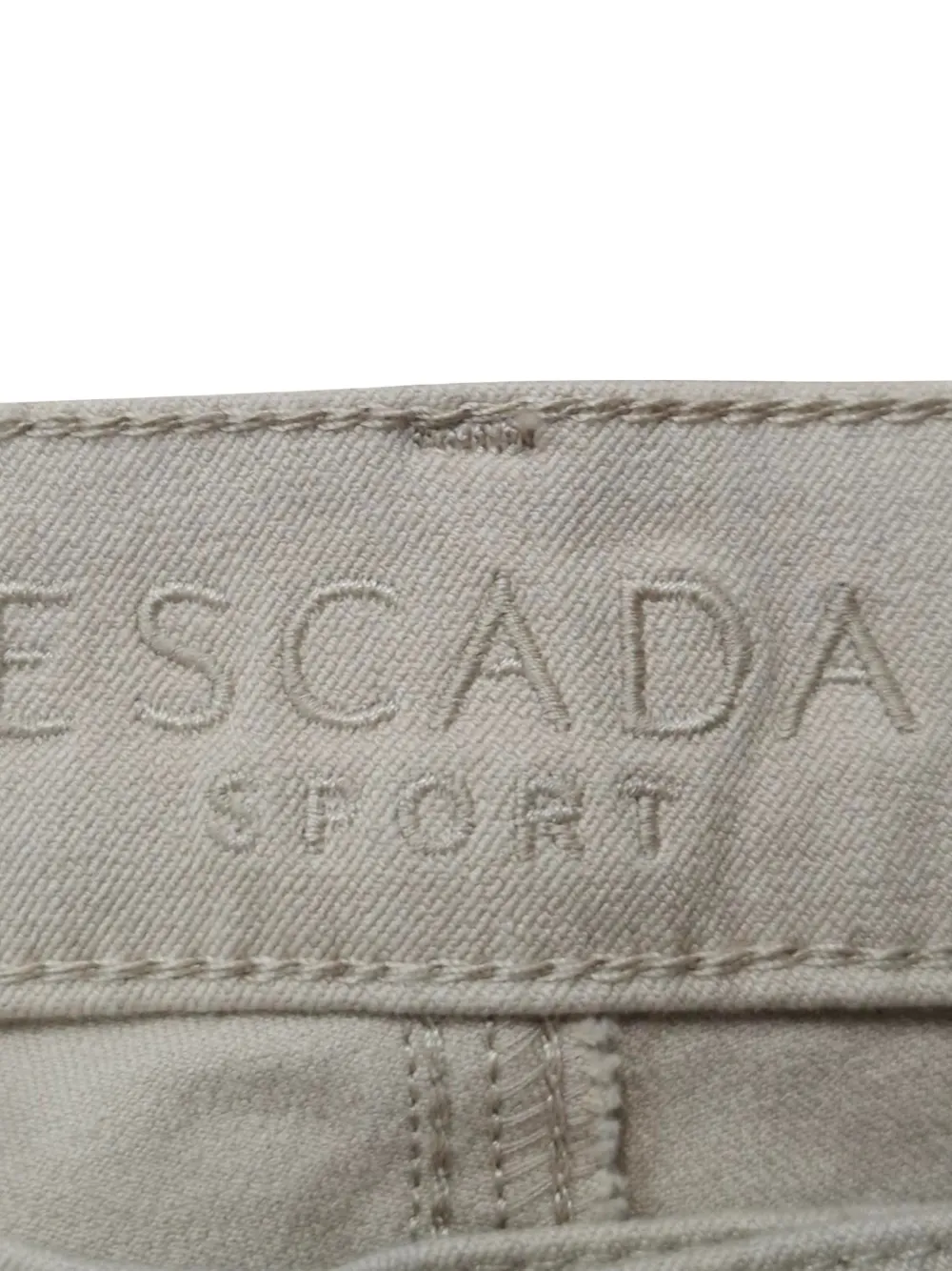  Escada Pre-owned Belt-loops Trousers - Neutrals 