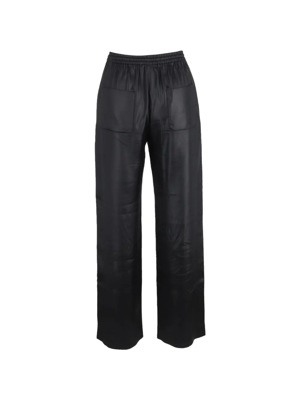 Celine Pre-Owned drawstring-waist trousers - Zwart