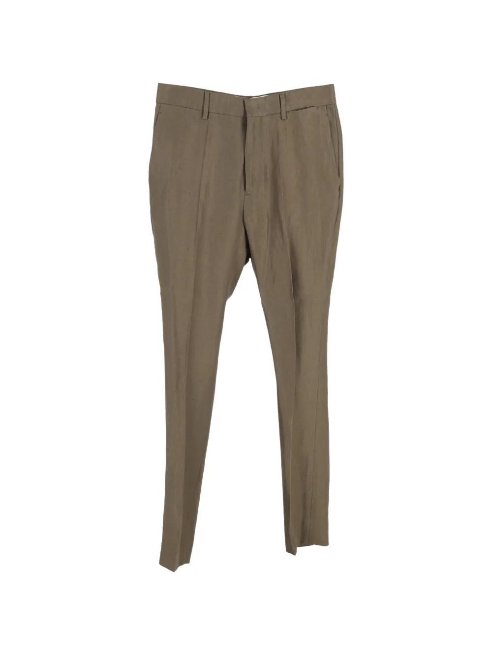 Loro Piana Pre-Owned linen trousers - Marrone