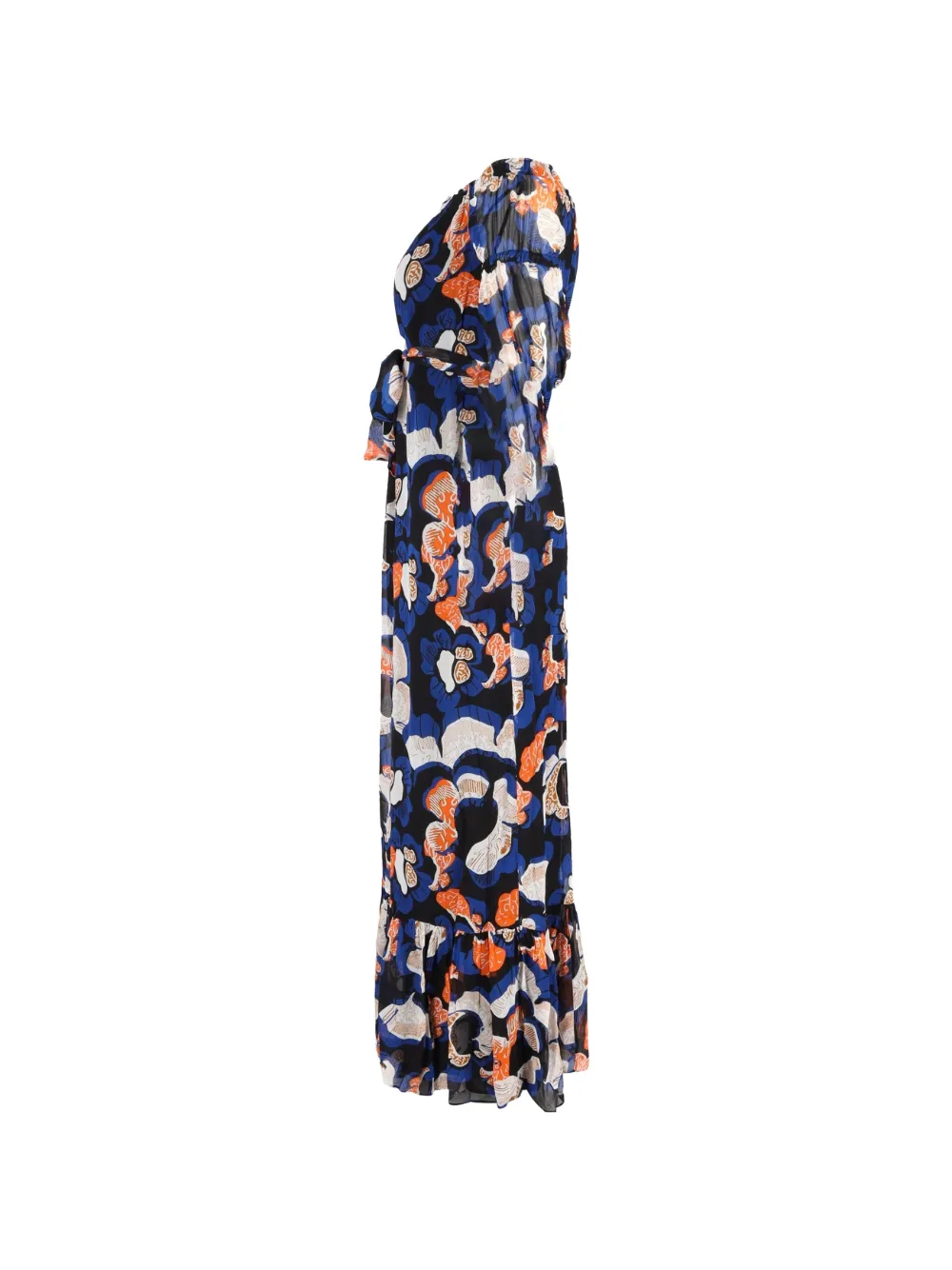 Diane Von Furstenberg Vintage Ashley オフショルダードレス | ブルー