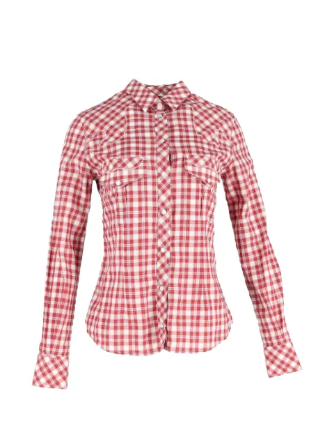 Dolce & Gabbana Pre-Owned camisa a cuadros