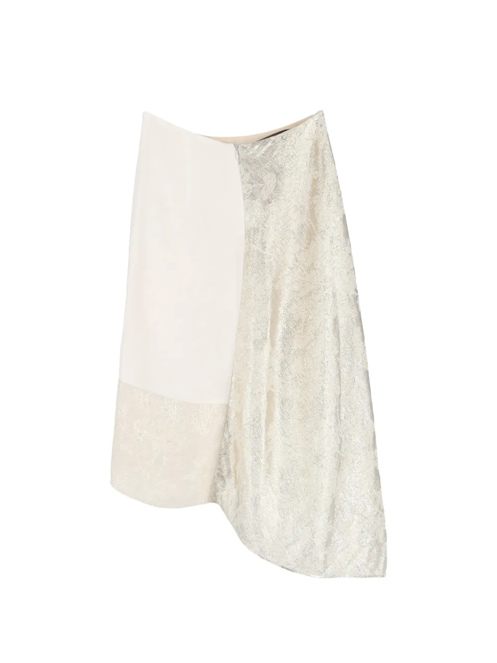 Stella McCartney Pre-Owned patchwork midi skirt - Toni neutri