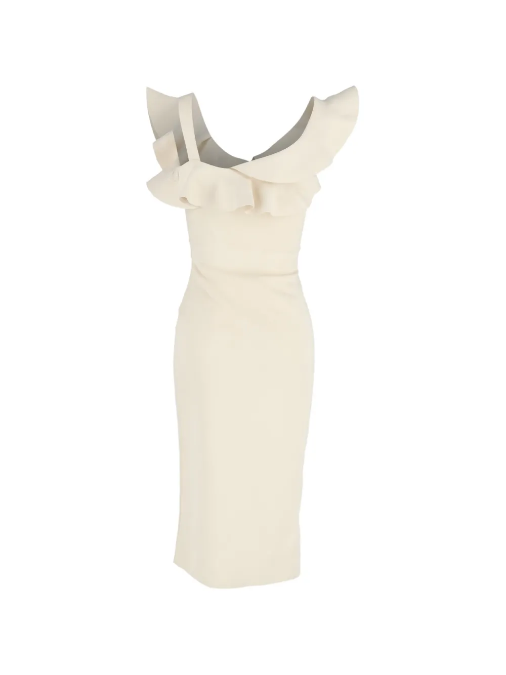 Alexander McQueen Pre-Owned sleeveless midi dress - Beige
