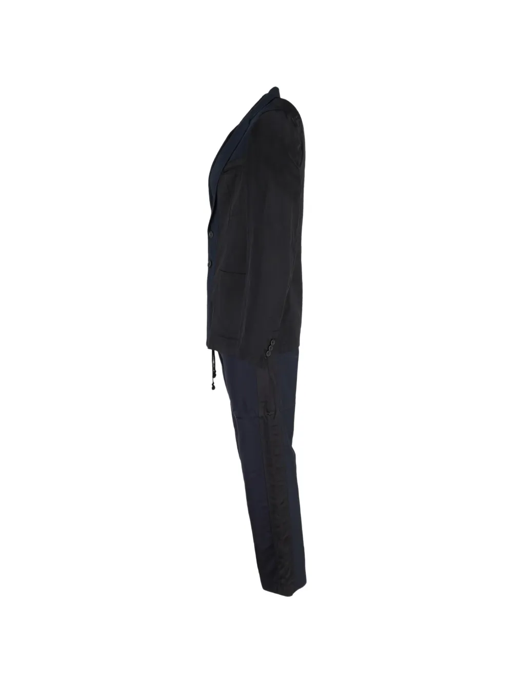  Dries Van Noten Pre-owned Colour-block Suit - Blue 
