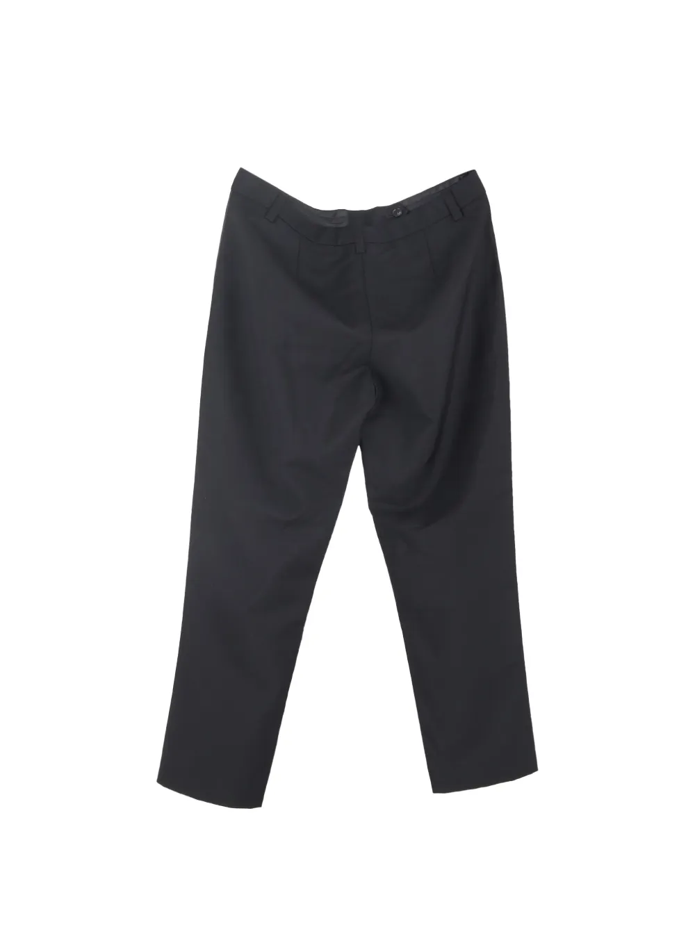 Burberry Pre-Owned straight-leg trousers - Zwart