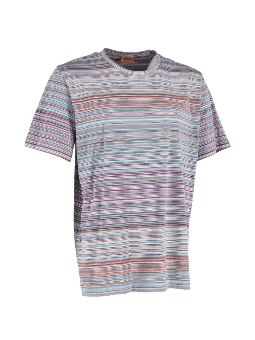 Missoni Pre-Owned striped crewneck T-shirt - Blu