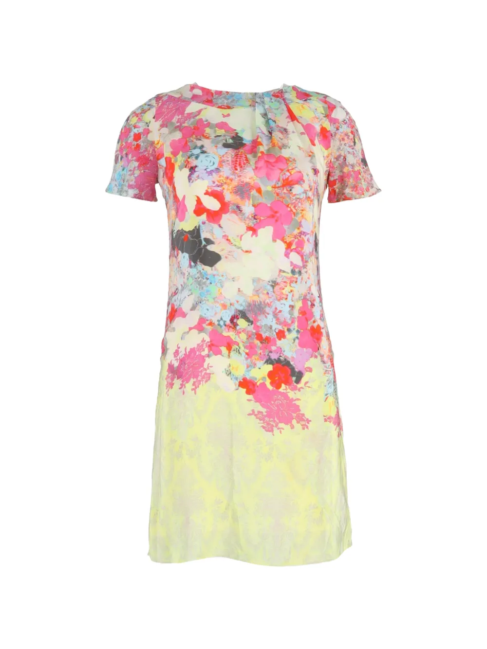 ERDEM floral-print mini dress - Rosa