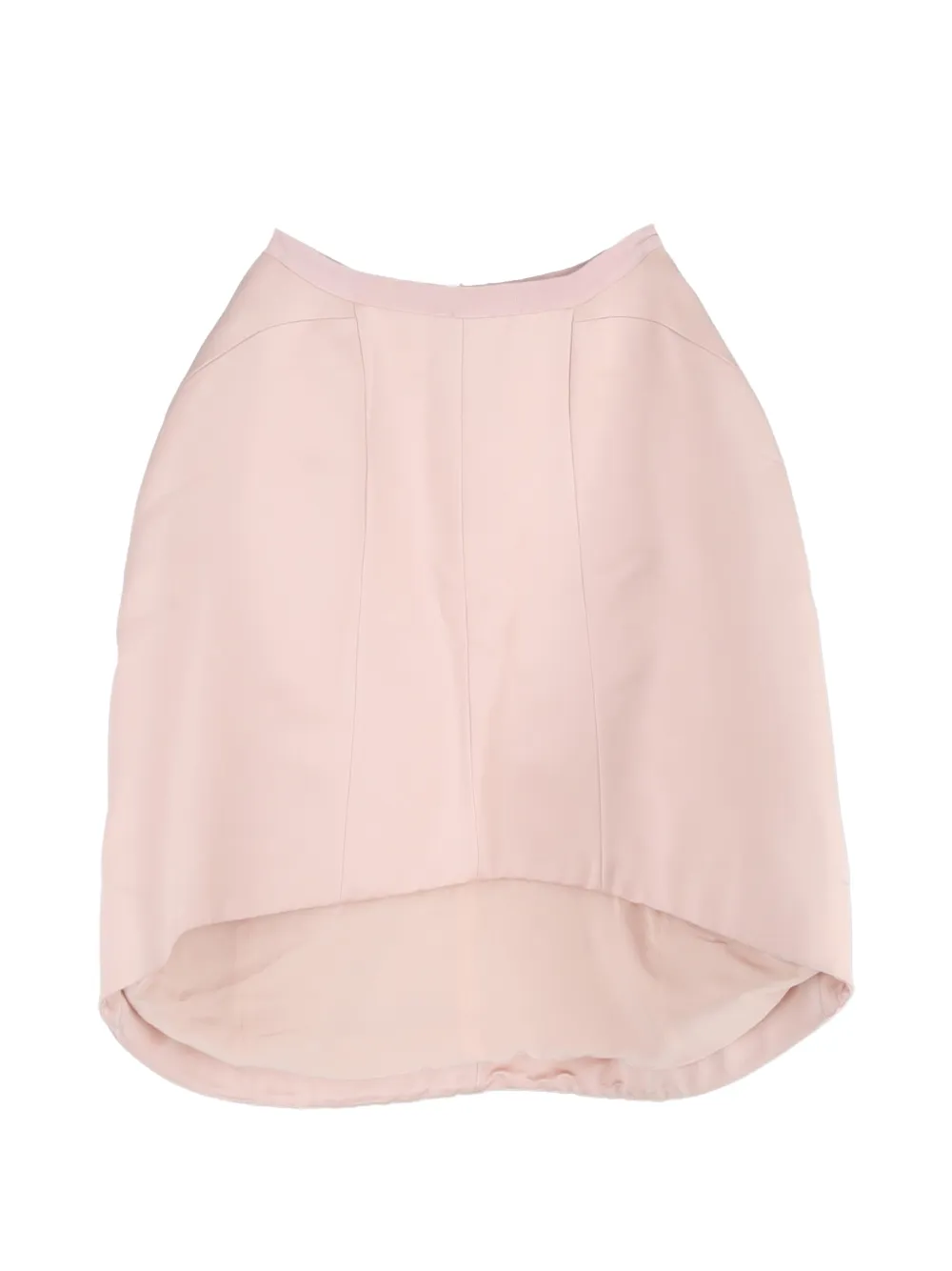 Christian Dior Pre-Owned asymmetric mini skirt - Rosa