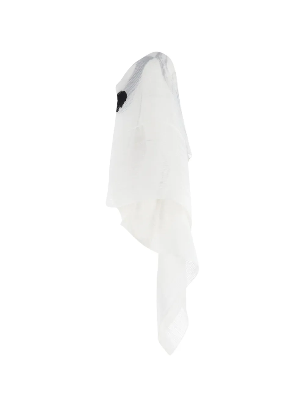  Issey Miyake Pre-owned Printed Cape - White 