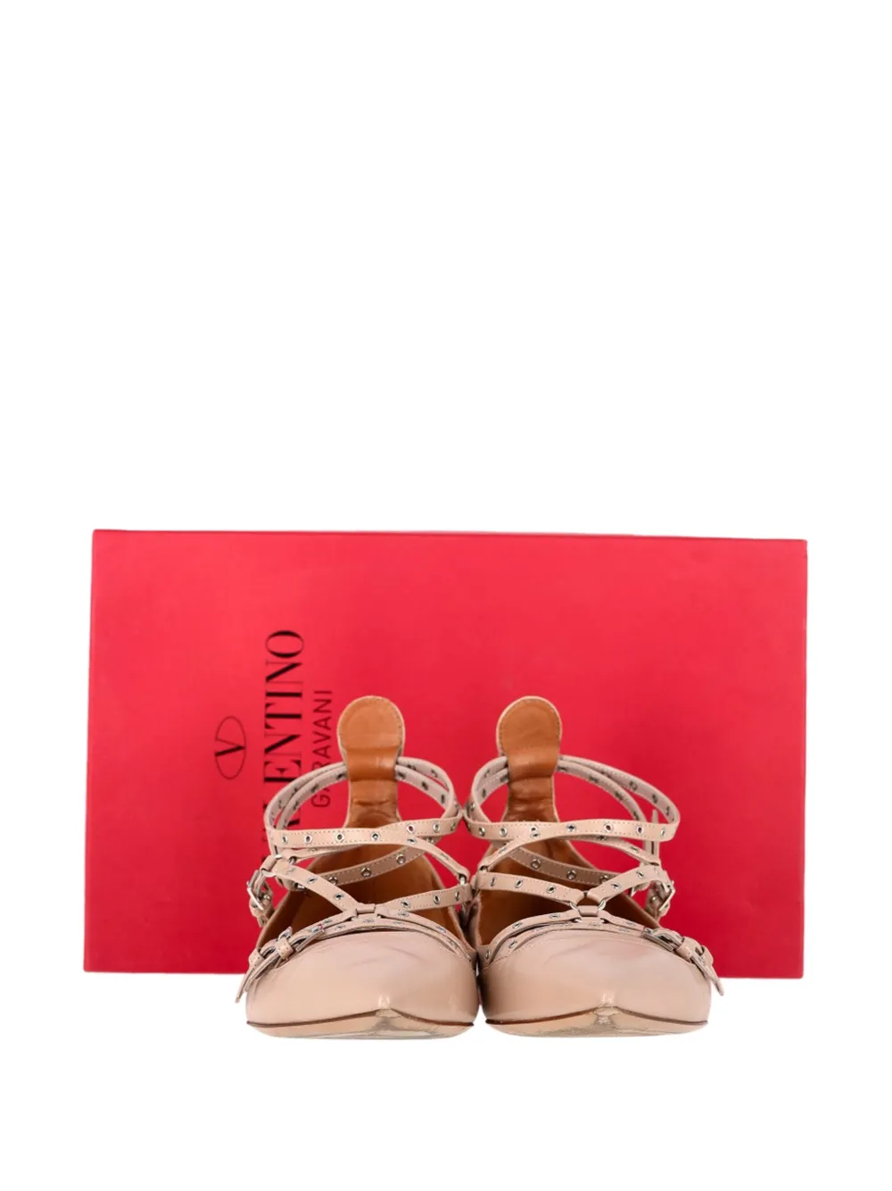 Love Latch Eyelet-Strap Pumps