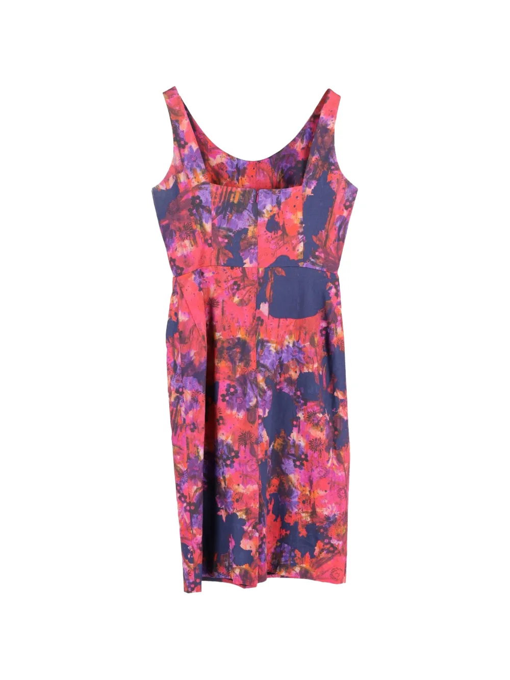 ERDEM printed sleeveless dress - Roze